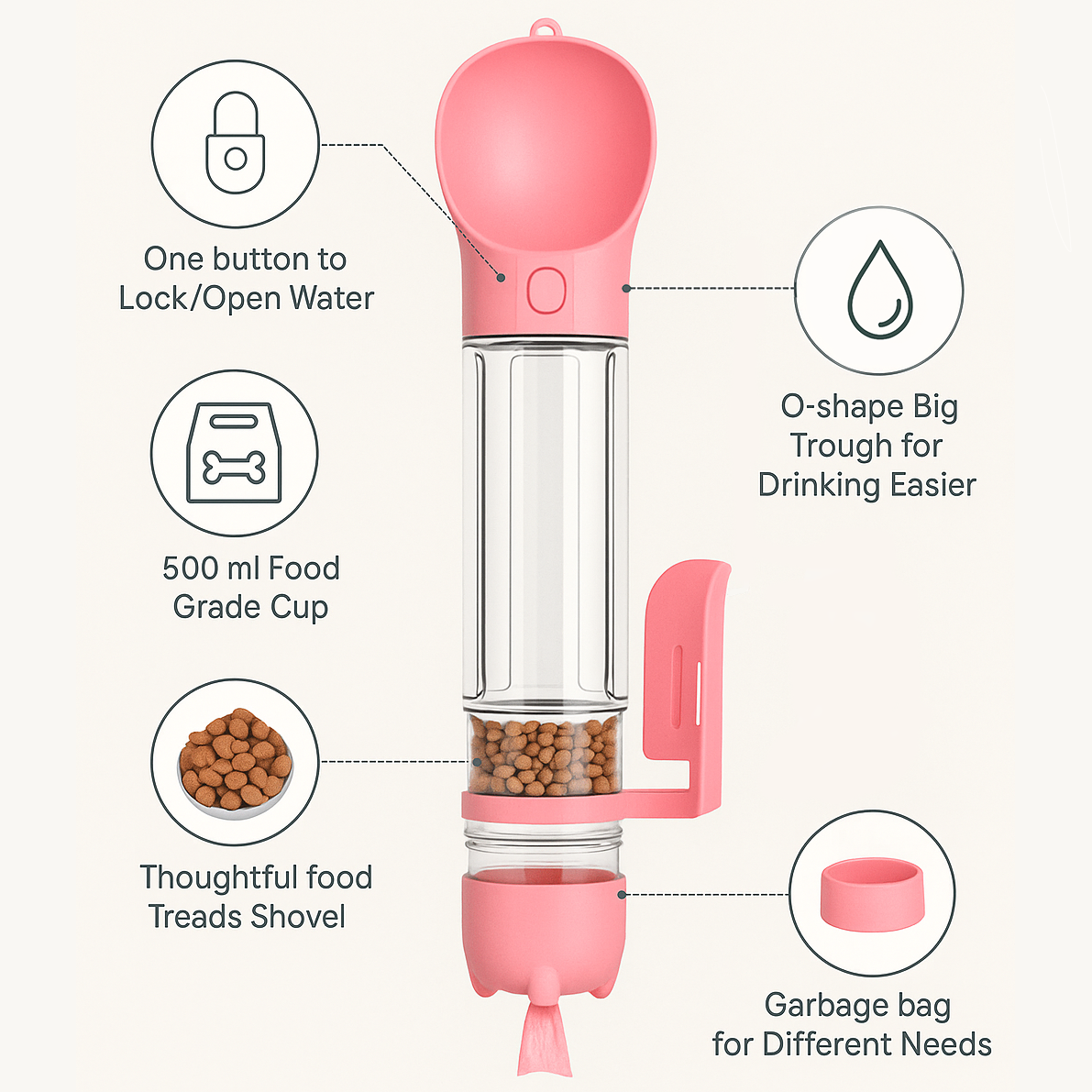 Hydration Travel Bottle