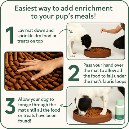 STIMULATING FEEDED MAT
